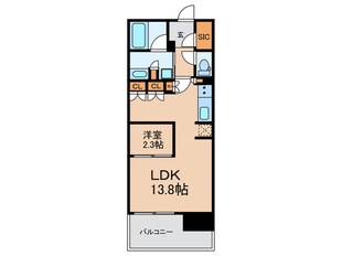 ブランズ大阪福島（３０４）の物件間取画像